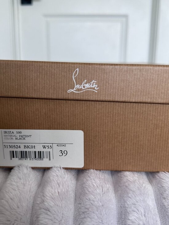 Christian Louboutin Iriza Patent Pumps – Size 39 - Picture 4 of 6